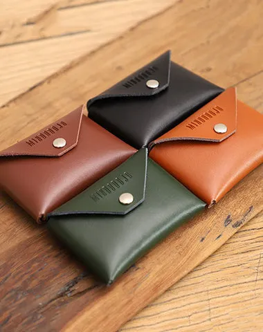 Cute Brown Leather Card Holder Women Coin Wallet Multi Card Wallets For Women