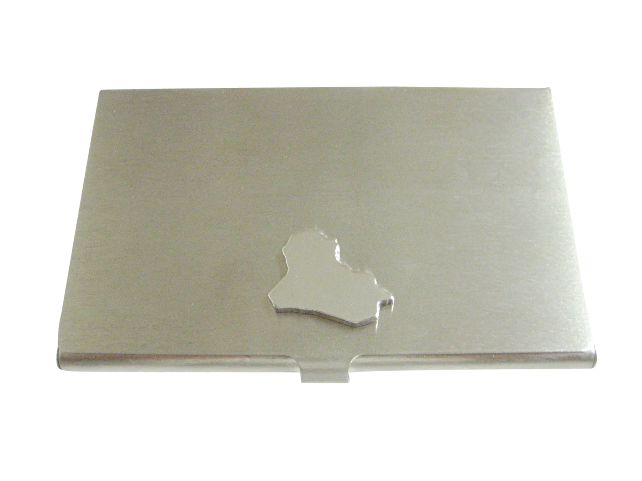 Iraq Map Shape Business Card Holder