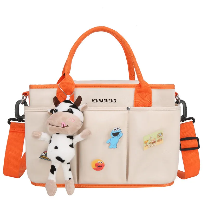 Moms Shoulder Crossbody Baby Diaper Bag Large Capacity Hanging Stroller
