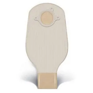 Natura® Two-Piece Drainable Pouch, Flange 2-3/4" (70mm), Opaque 12" (30.5cm), Tail Clip - Box of 20