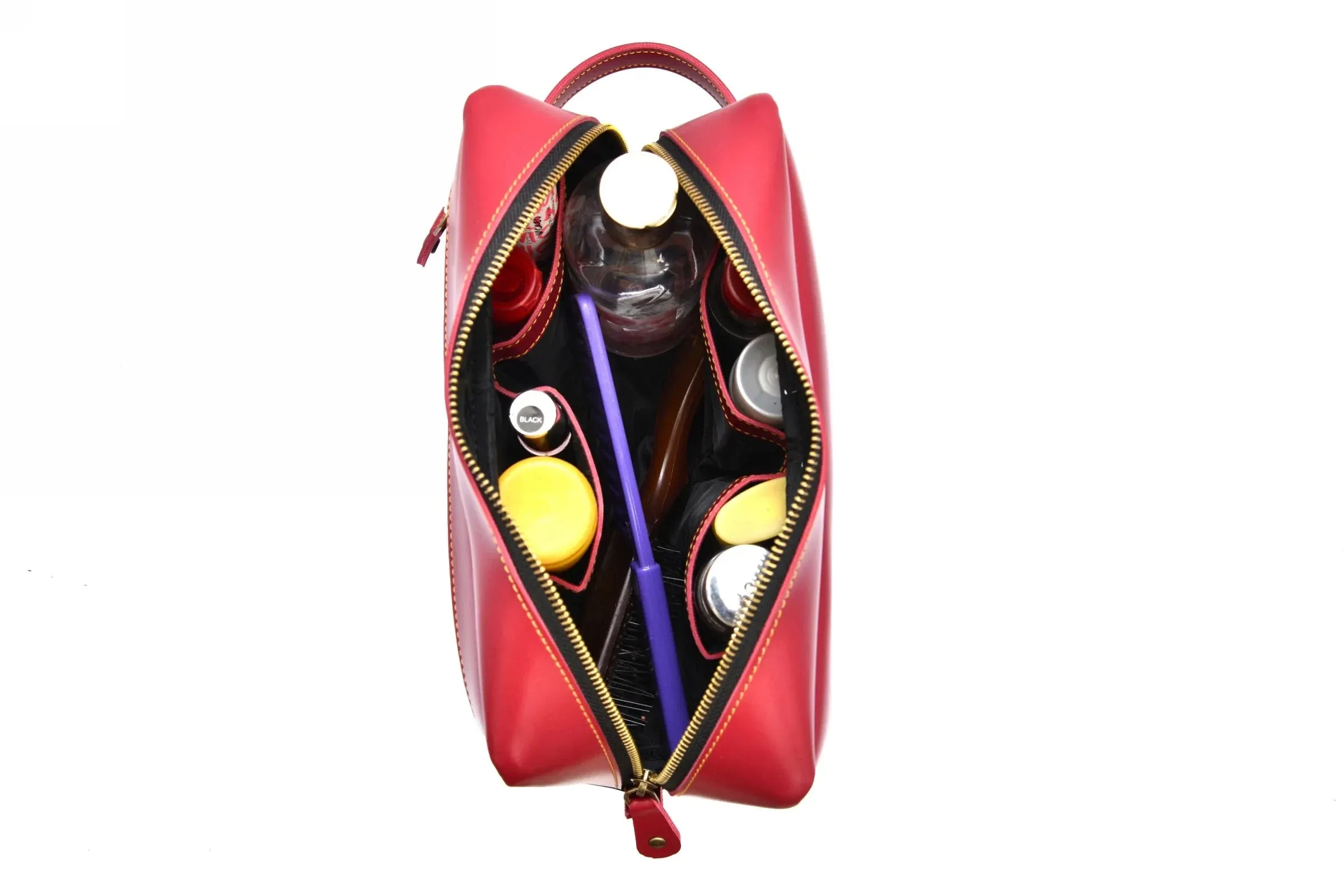 Personalized Dopp Kit- Washbag - Wine